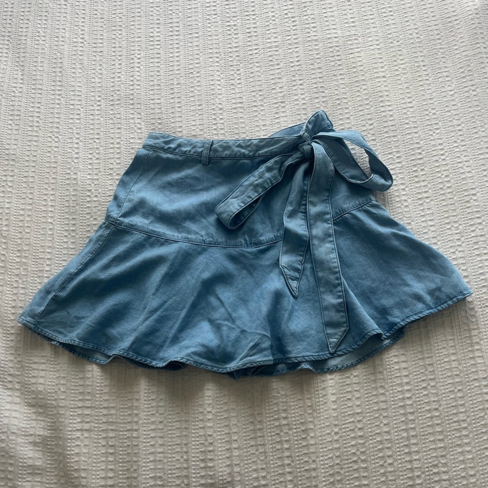 Zara denim skirt size small